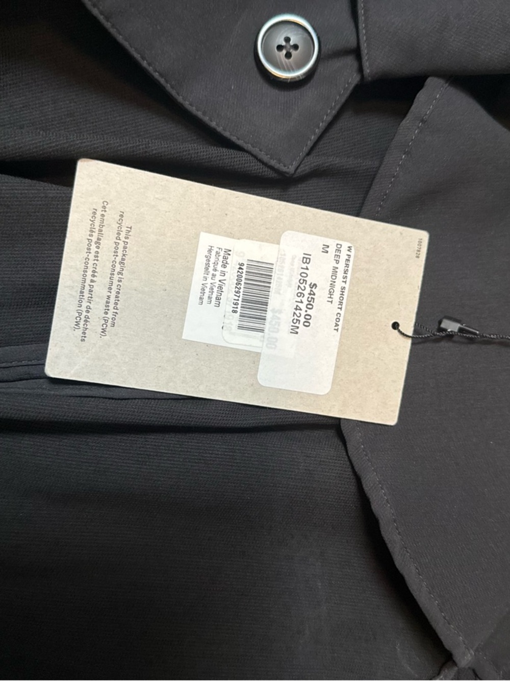 ICEBREAKER X GOLDWIN TABI Persist Short Coat - Women's size M - Picture 16 of 16
